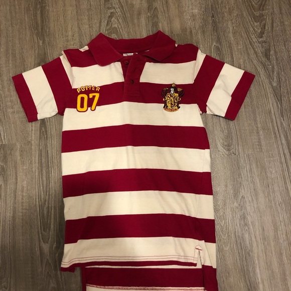 Harry Potter quidditch jersey collared shirt. - Picture 1 of 2